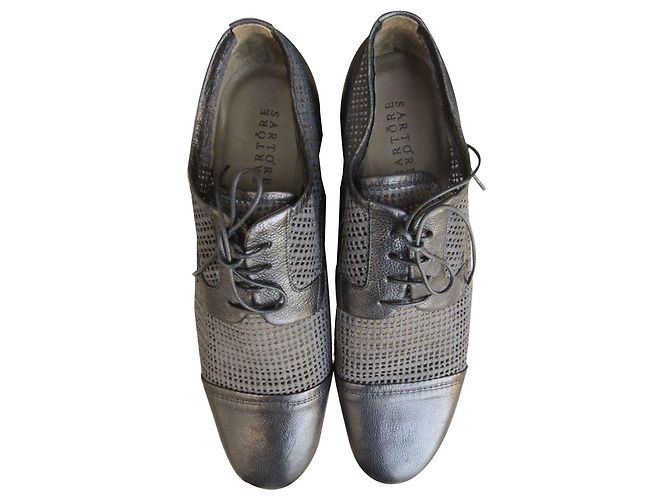 openwork derbies, Sartore Black - view 2