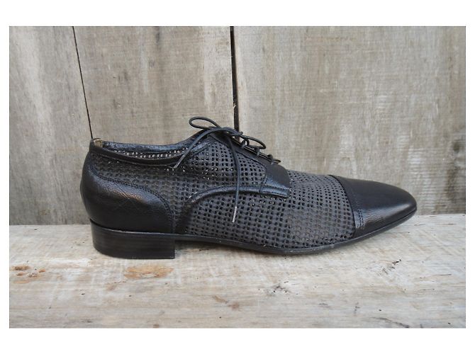 openwork derbies, Sartore Black - view 6