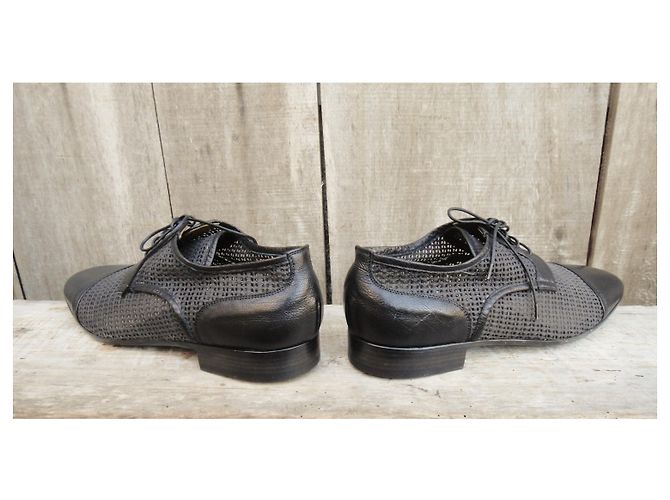 openwork derbies, Sartore Black - view 8