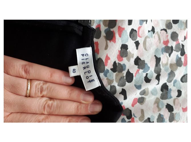 Claudie Pierlot Kleid Schwarz - Ansicht 3