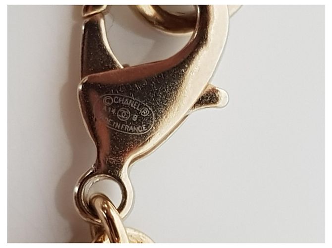Collar de Chanel Dorado - vista 8