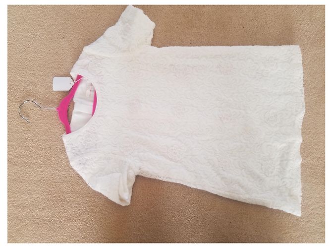 Chloé Abito da sera vestito da Chloe, completamente foderato in cotone , Lavabile in lavatrice ,6anni /12 anni /14 anni. Beige - vista 3