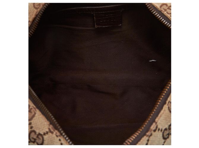 Borsa Hobo Gucci Brown GG Jacquard - vista 5