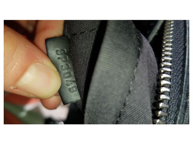 Louis Vuitton Speedy 30 orelha de couro preto - vista 7
