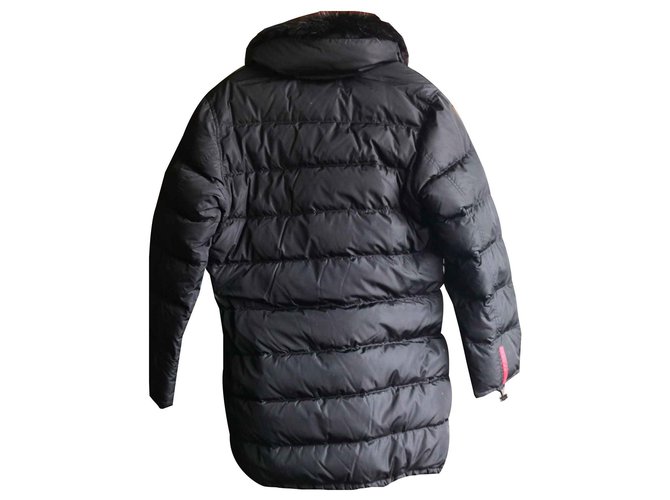 Abrigo acolchado Prada de nylon negro - vista 2