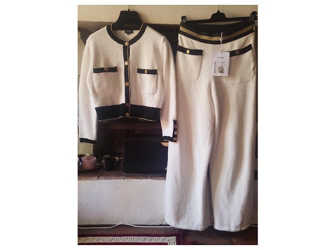 CHANEL "Crociera 2 Set giacca e pantaloni Bianco - vista 3