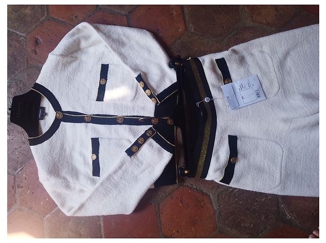 CHANEL "Crociera 2 Set giacca e pantaloni Bianco - vista 4
