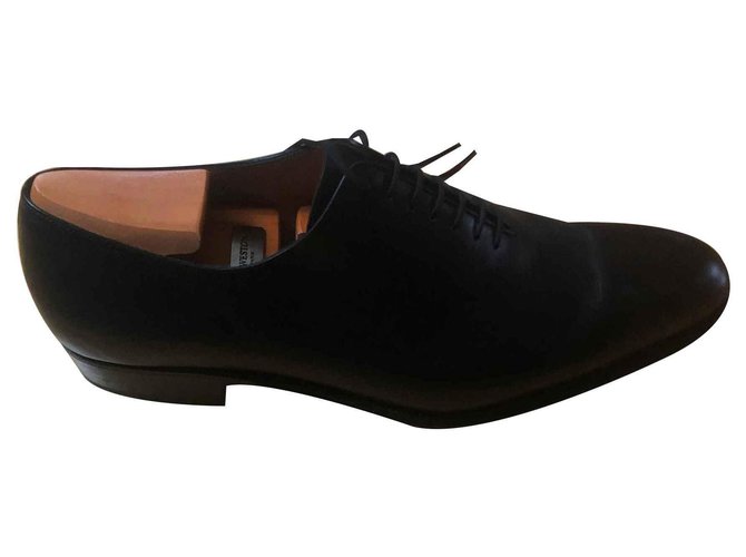 J.M. WESTON 7 Occhiello CYCLIST BLACK BOXCALF Nero - vista 2