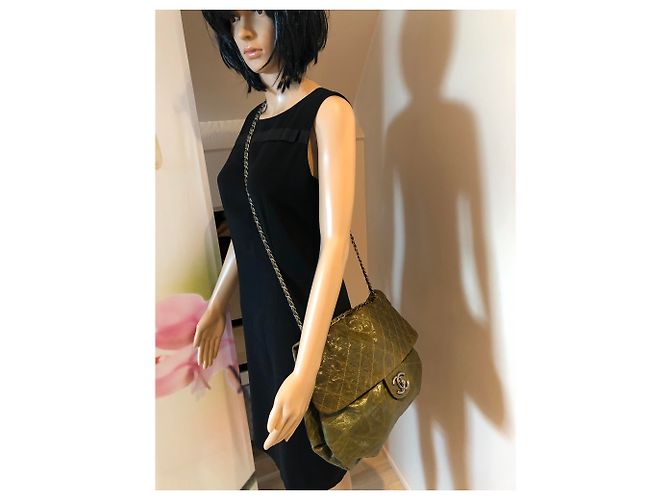 Bolsos de mano Chanel Verde Verde oliva Verde oscuro - vista 10