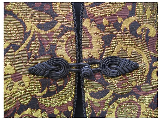 Autre Marque Acetate Jacket with Epaulettes Multicolour Multiple colors - view 4