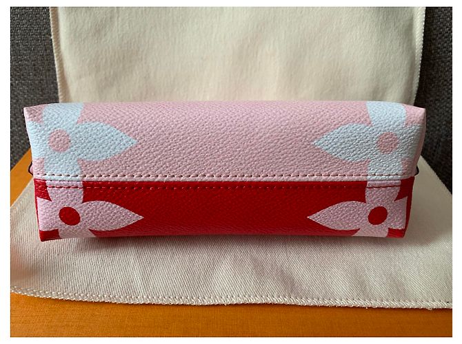 Louis Vuitton Riesiger Sommer der kosmetischen Beutelkapsel-Sammlung 2019 Pink Rot - Ansicht 5