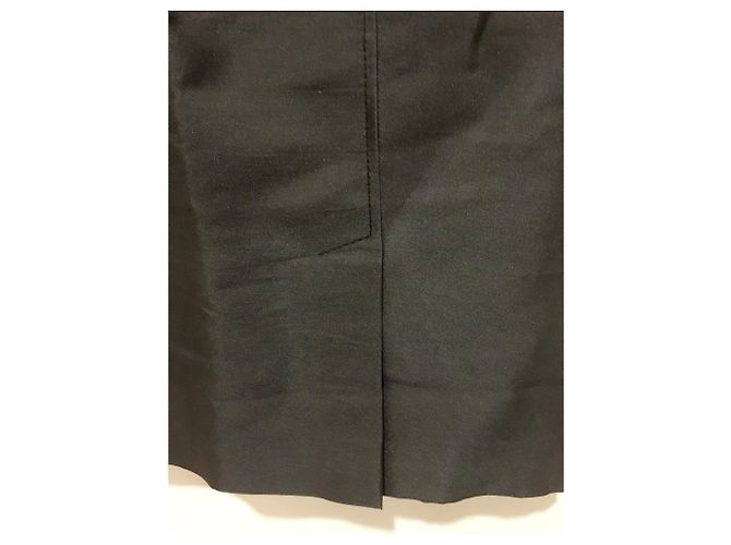 Falda Valentino Roma de mezcla de seda negra Negro - vista 3