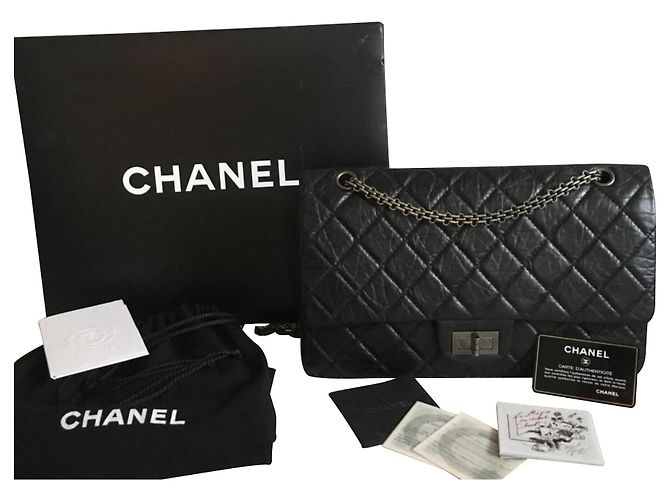 2.55 Chanel Reedición 277 Negro - vista 2