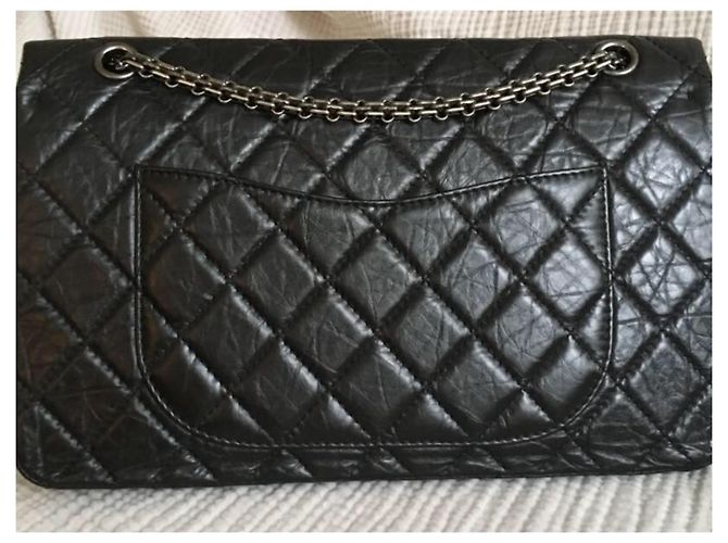 2.55 Chanel Reedición 277 Negro - vista 3