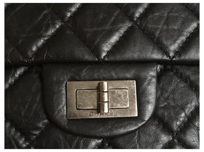 2.55 Chanel Reedición 277 Negro - vista 5