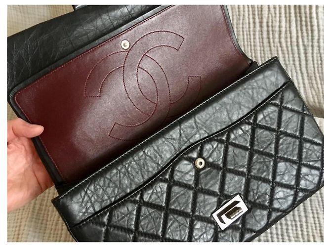 2.55 Chanel Reedición 277 Negro - vista 6