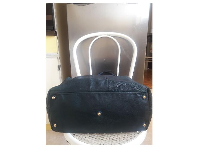Borsa Yves Saint Laurent in pelle verde oliva - vista 5