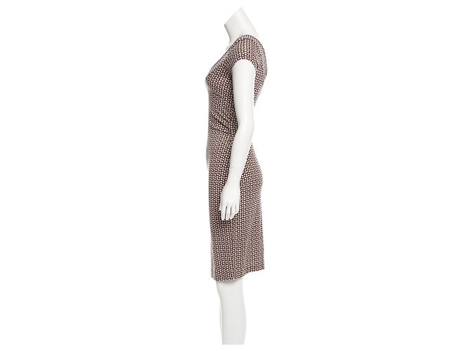 Diane Von Furstenberg DvF Estava Vintage Seidenkleid Mehrfarben - Ansicht 2