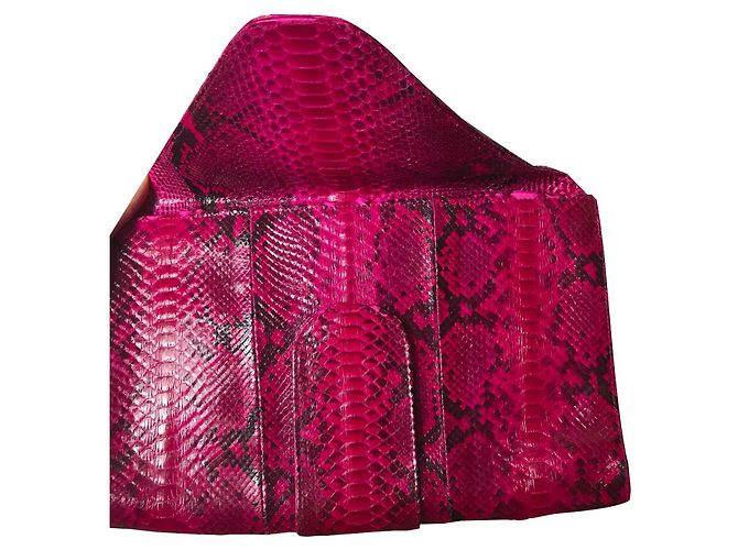 Autre Marque Elmo Pochette HELMER Fuschia - vista 2