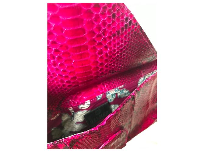 Autre Marque Elmo Pochette HELMER Fuschia - vista 3