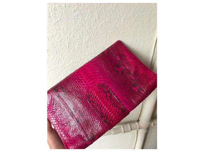 Autre Marque Elmo Pochette HELMER Fuschia - vista 4