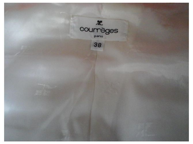 Courreges Vintage Courrèges-Jacke Orange - Ansicht 4