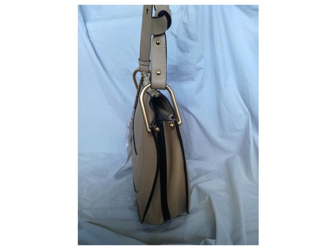 Borsa Chloé HAYLEY HOBO Beige - vista 3