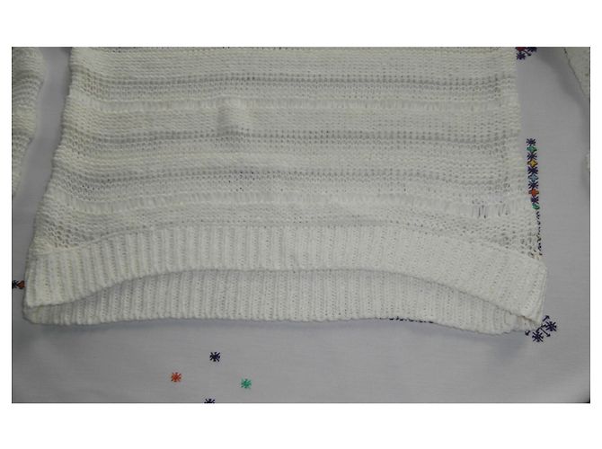 Suéter de punto Maje, blanco. taille 2 - vista 3