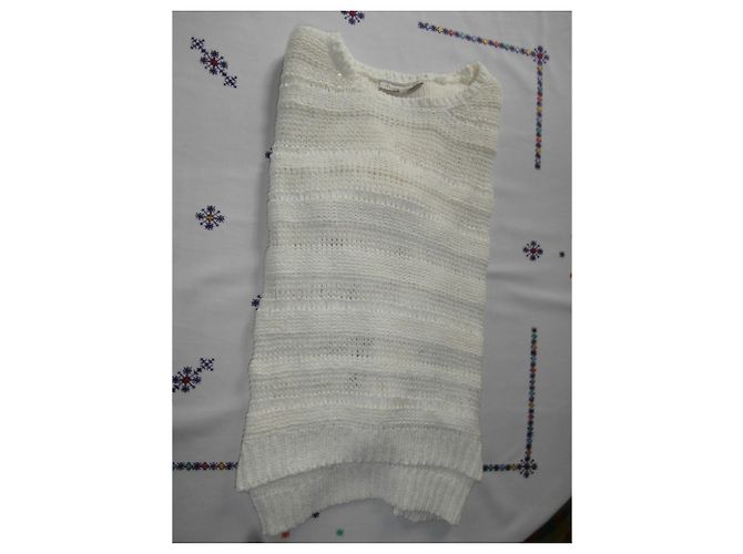 Suéter de punto Maje, blanco. taille 2 - vista 5