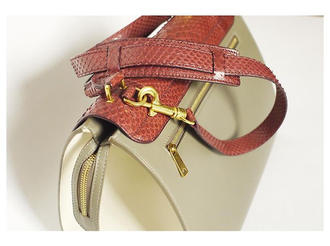 Céline Trapeze Python Ledertasche mehrfarbig Mehrfarben - Ansicht 10