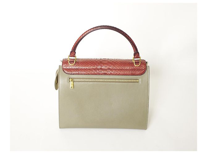 Céline Trapeze Python Ledertasche mehrfarbig Mehrfarben - Ansicht 6