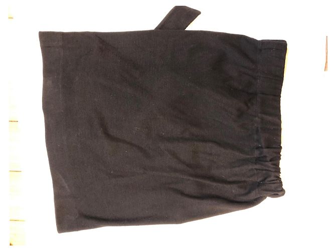 Falda Kenzo negra de lana talla S Negro - vista 3