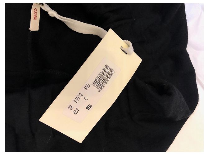 Falda Kenzo negra de lana talla S Negro - vista 8