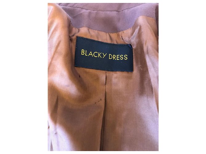 Completo giacca e pantaloncini Blacky Dress marrone cotone - vista 9