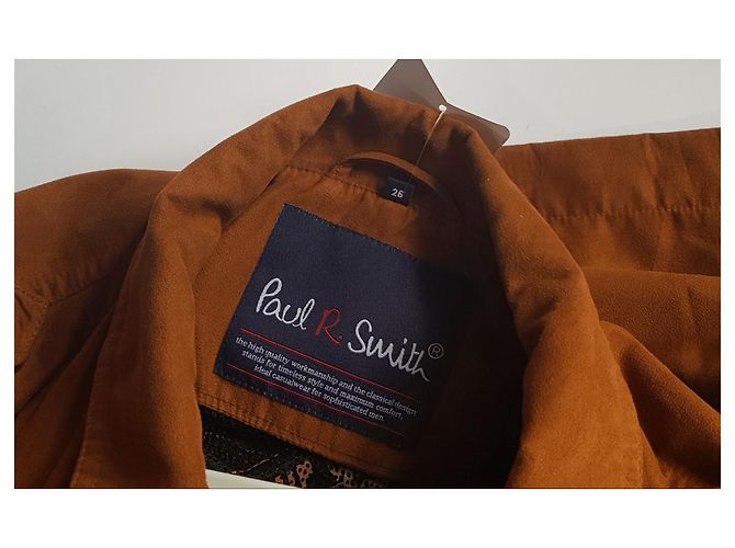 Paul Smith Men's Brown Polyester Jacket - view 4