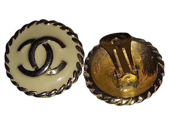 Chanel Clip On Ohrringe Metall Mehrfarbig Mehrfarben - Ansicht 2