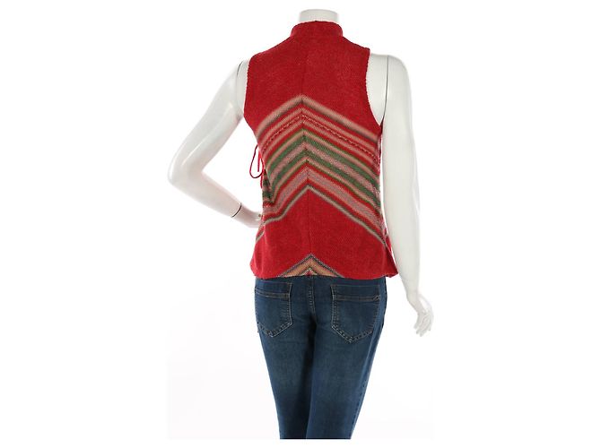 Chaleco Ralph Lauren de seda y lino Multicolor - vista 2