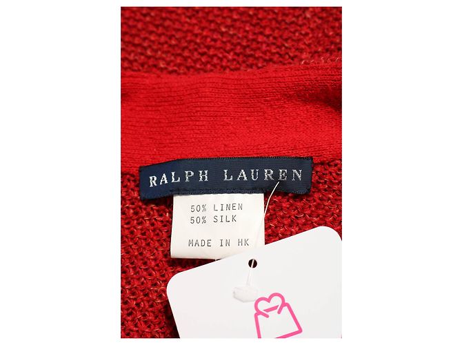 Chaleco Ralph Lauren de seda y lino Multicolor - vista 3