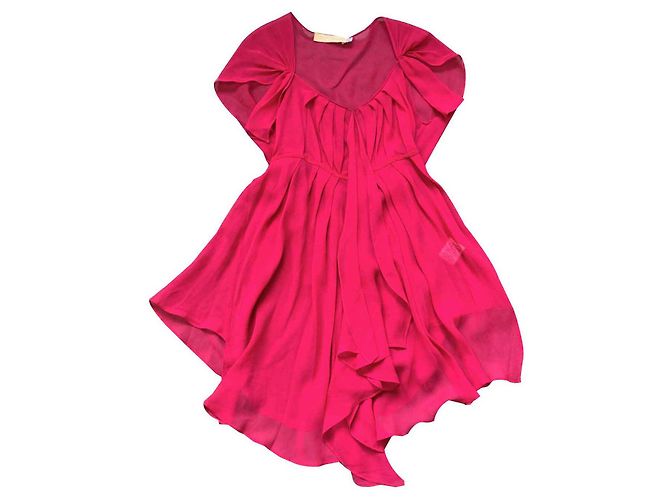 Blusa de seda rosa All Saints - vista 2