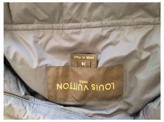 Louis Vuitton Daunenjacke Anthrazitgrau Dunkelblau - Ansicht 5