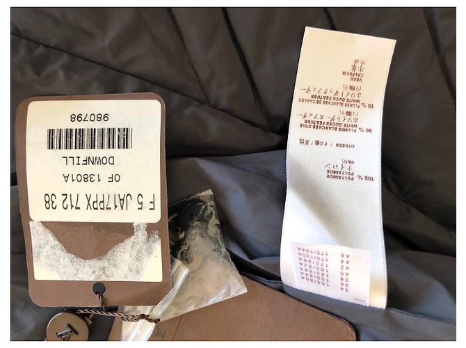 Louis Vuitton Daunenjacke Anthrazitgrau Dunkelblau - Ansicht 6