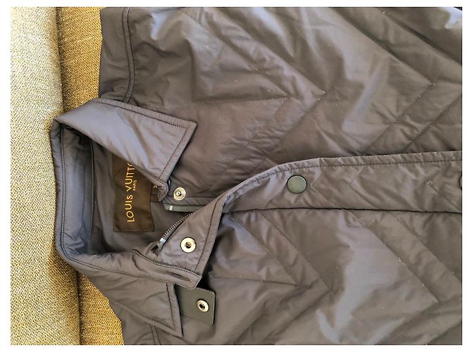 Louis Vuitton Daunenjacke Anthrazitgrau Dunkelblau - Ansicht 7
