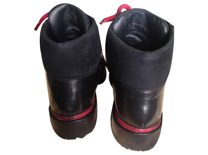 Louis Vuitton l. BOTAS ANKLE VUITTON Negro - vista 2