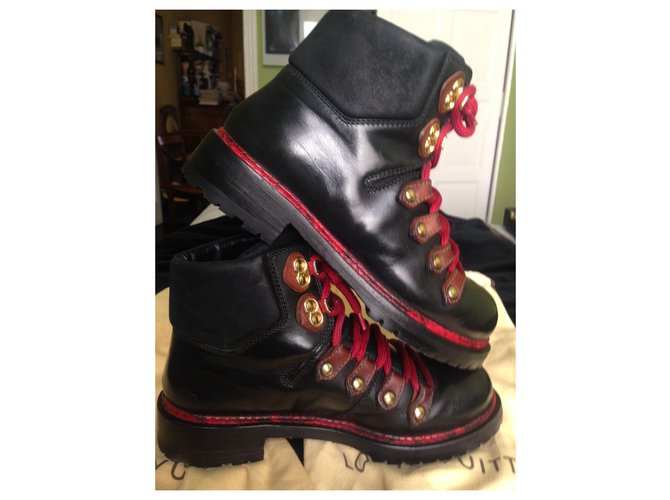 Louis Vuitton l. BOTAS ANKLE VUITTON Negro - vista 5