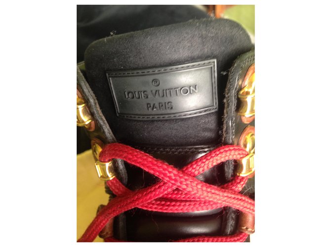 Louis Vuitton l. BOTAS ANKLE VUITTON Negro - vista 6