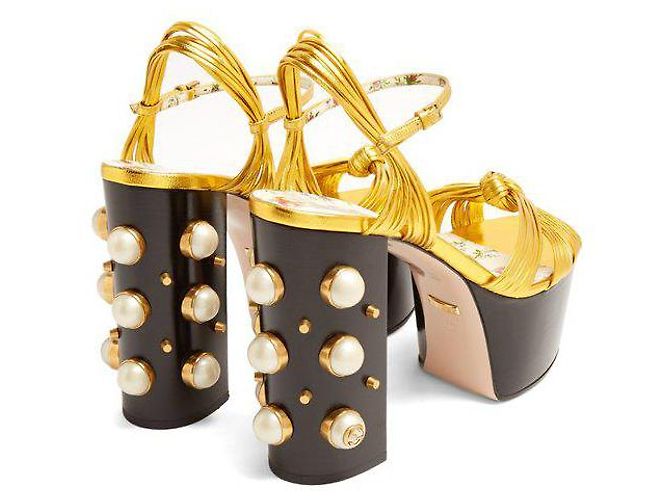 Gucci ALLI GOLDEN PLATEAUX - Ansicht 2
