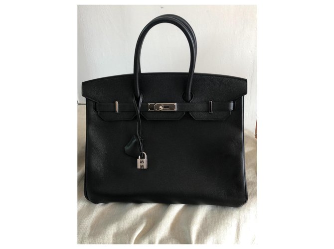 Hermès Birkin 35 Schwarz - Ansicht 12