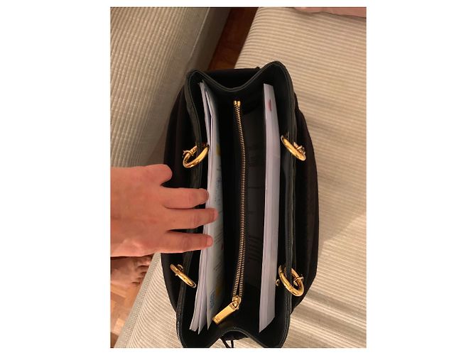 Sac shopping Chanel Nero - vista 15