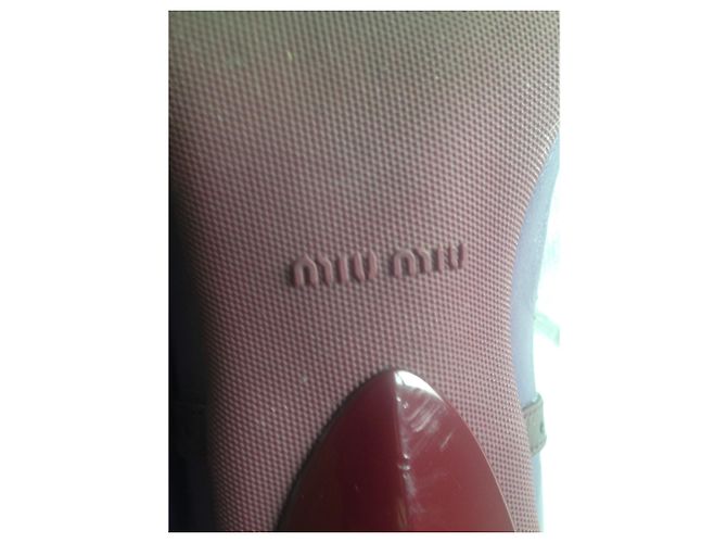 SCARPE DA VINTAGE MIU MIU Porpora - vista 4