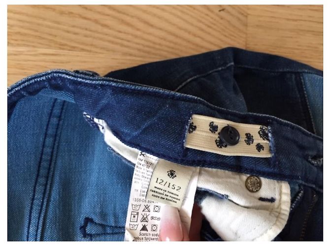 Autre Marque Scotch R'Belle Jeans Blau Baumwolle 11-12 Jahre - Ansicht 3